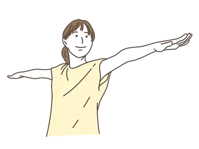 立ち姿の安定感を感じられる